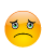 Emoji frown
